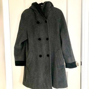 Fleet Street brand wool over coat size 12